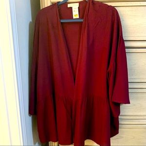 Cavenders Berry N Cream Kimono